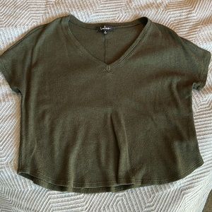 Lulus Hunter Green Shirt